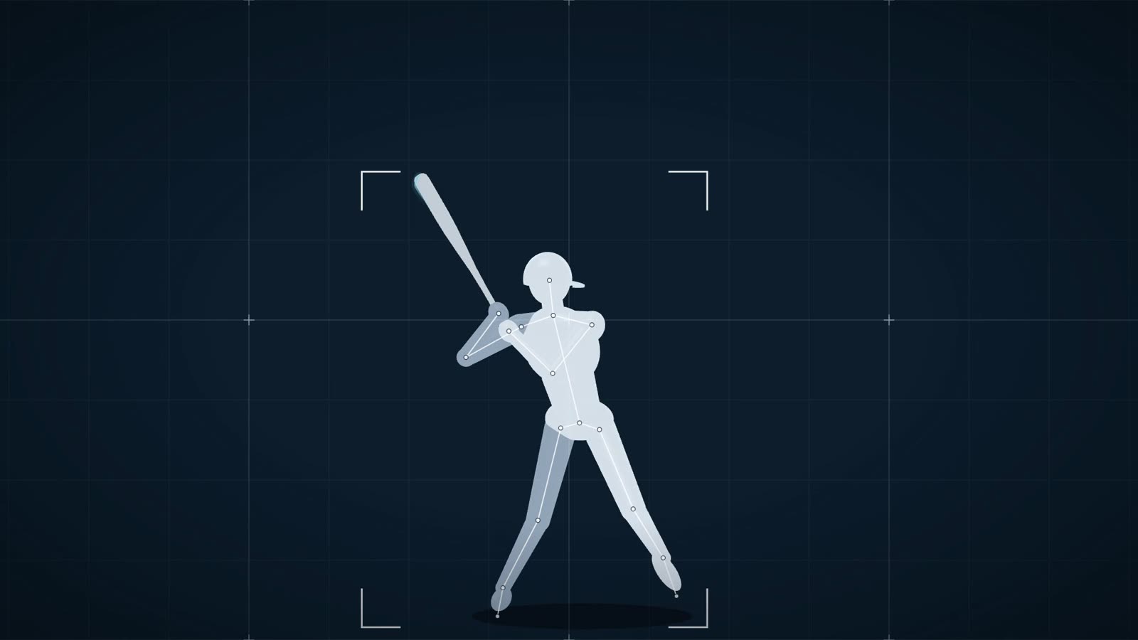 AI body tracking on a swing